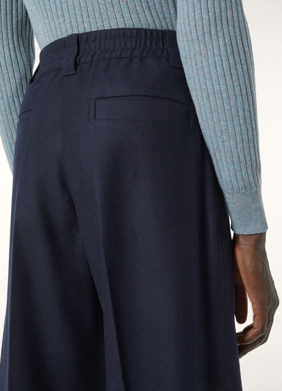 reinga broek kasjmier scheerwol chinees blauw