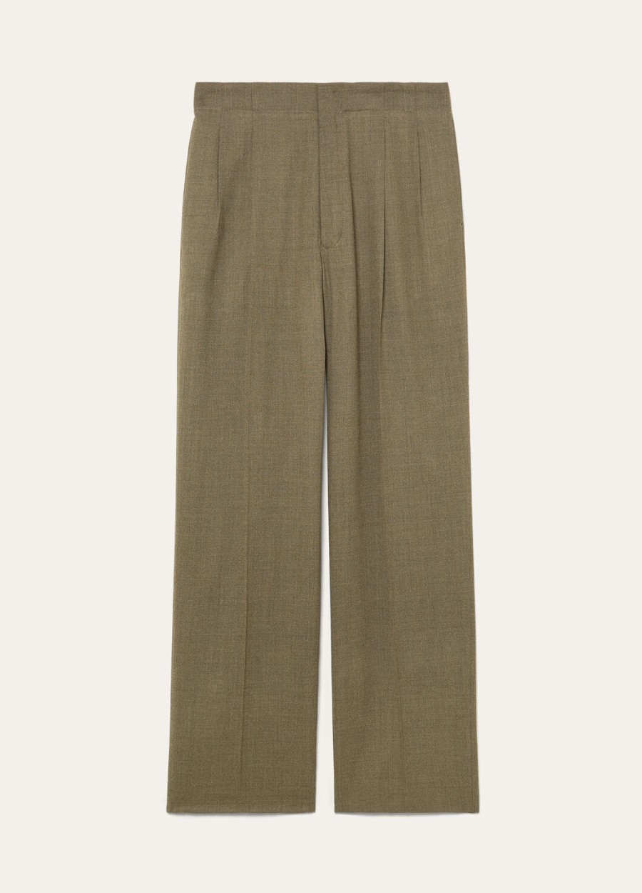joetsu thermische modderbroek van zuivere scheerwol