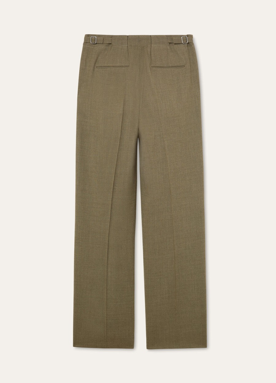 joetsu thermische modderbroek van zuivere scheerwol