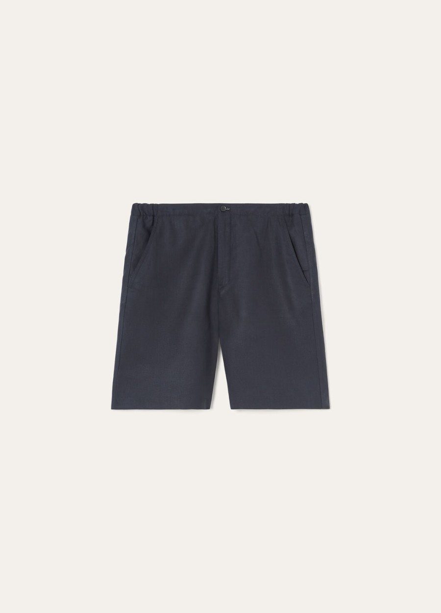 nolan bermudashorts in marineblauw