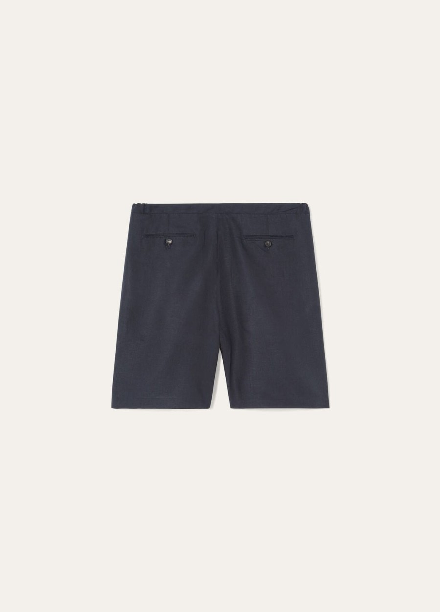 nolan bermudashorts in marineblauw
