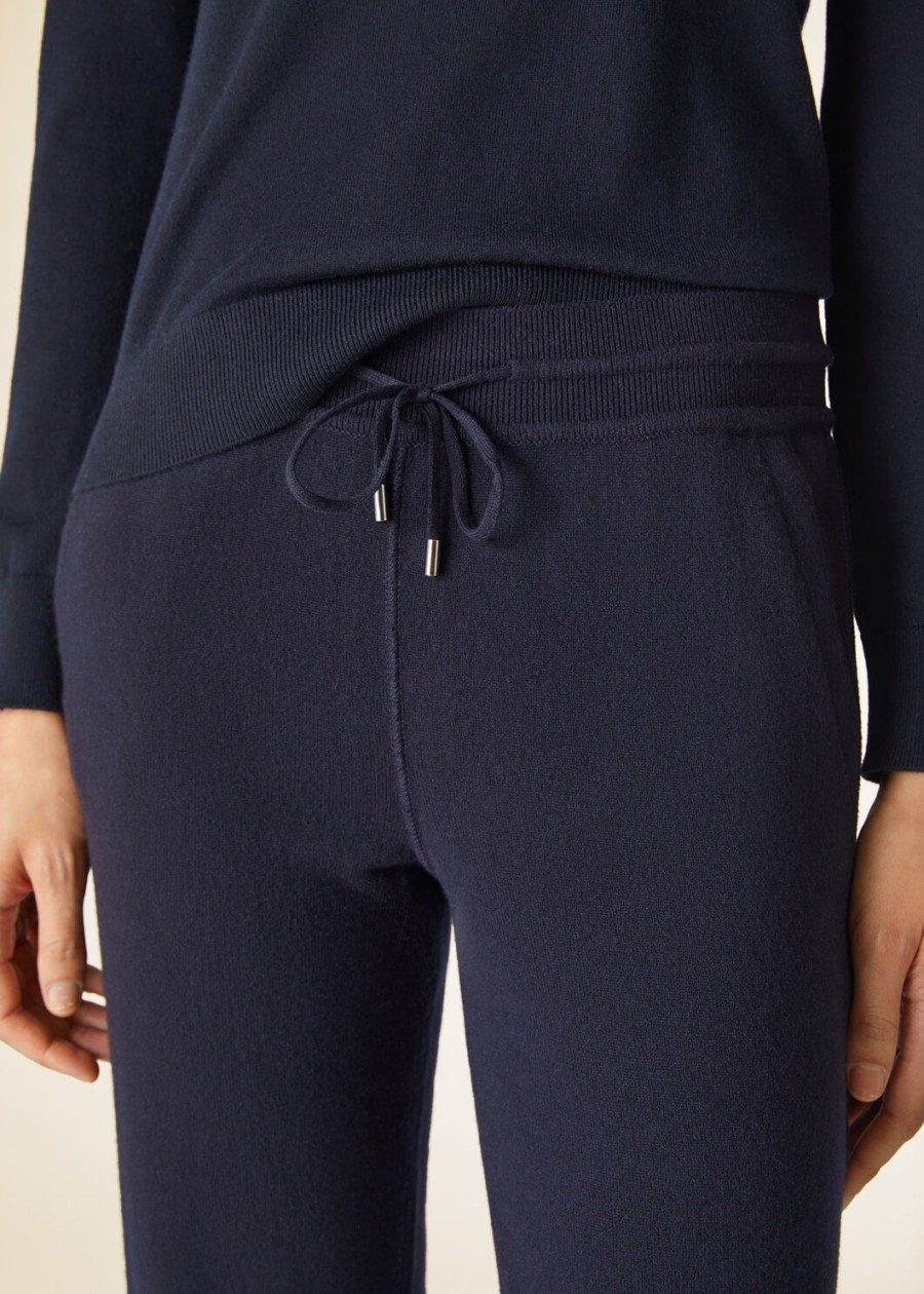 merano baby kasjmier broek marineblauw
