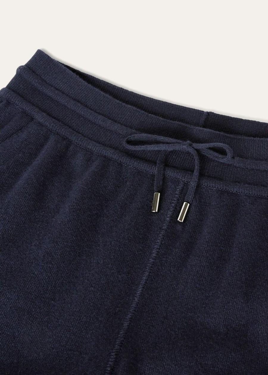 merano baby kasjmier broek marineblauw