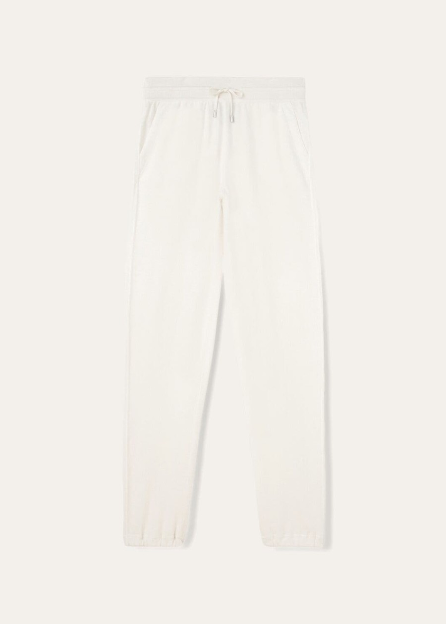 merano baby cashmere witte titanium broek
