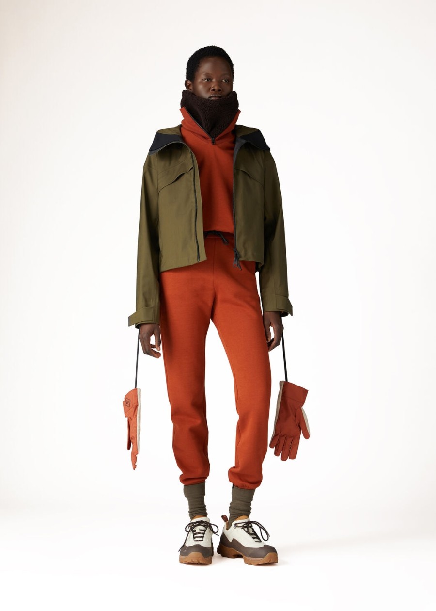 larecchio broek katoen kasjmier jaspis koraal oranje