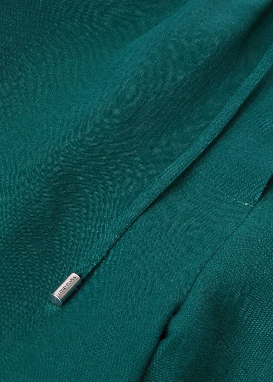 helios-broek in groene spirulina