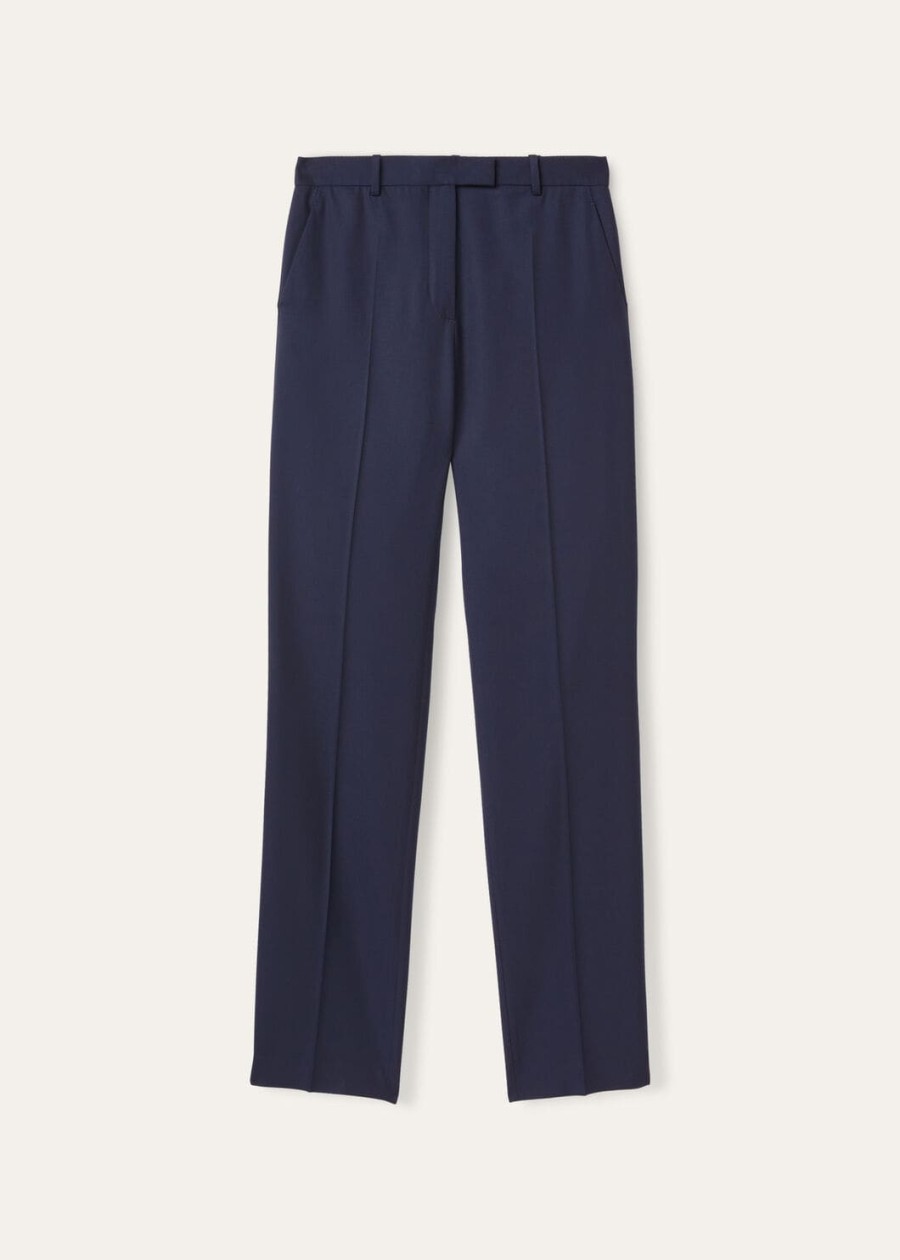 davey pants virgin wool eclipse blue