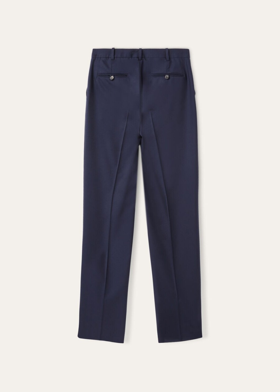 davey pants virgin wool eclipse blue
