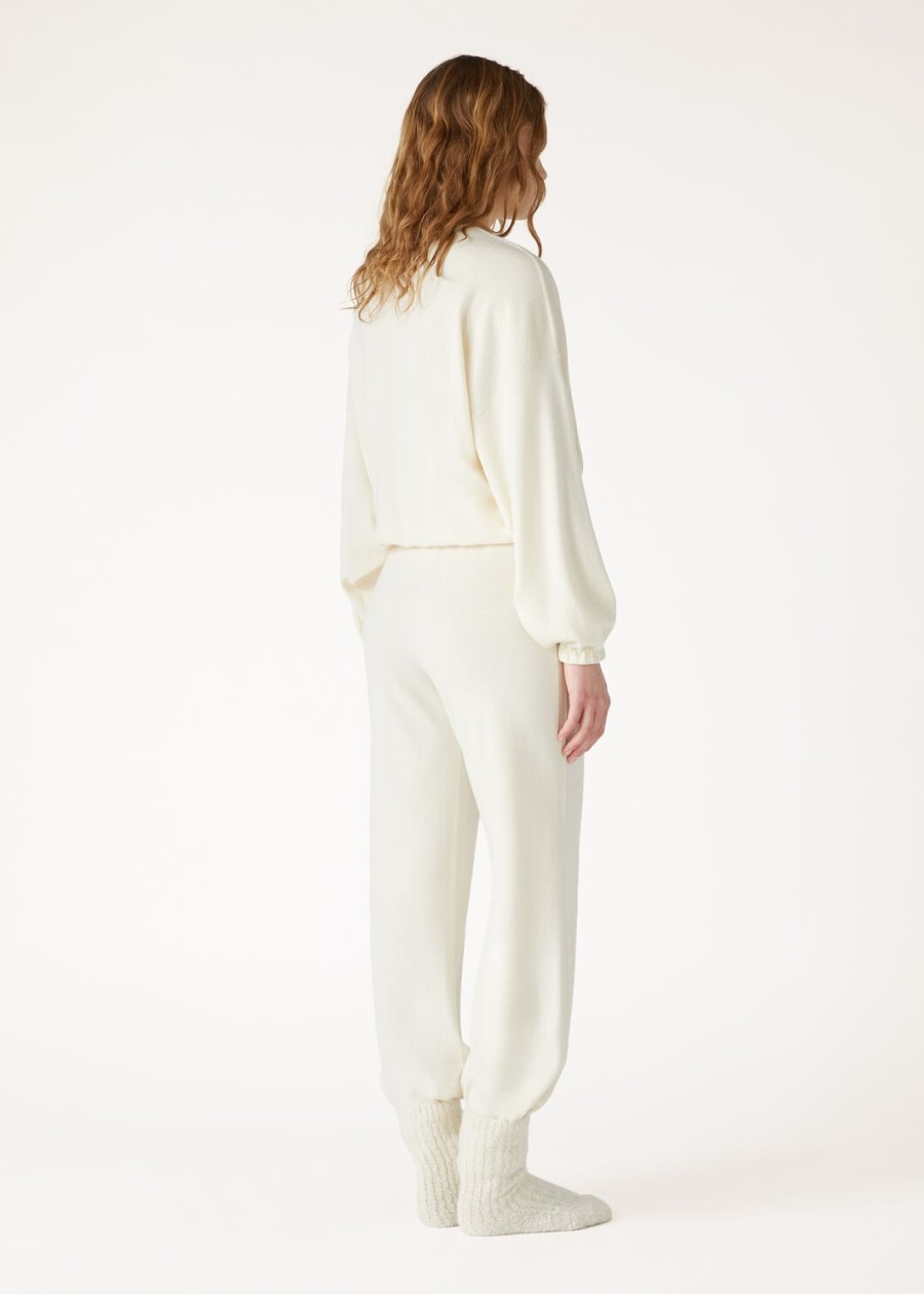 cocooning baby kasjmier nougat broek