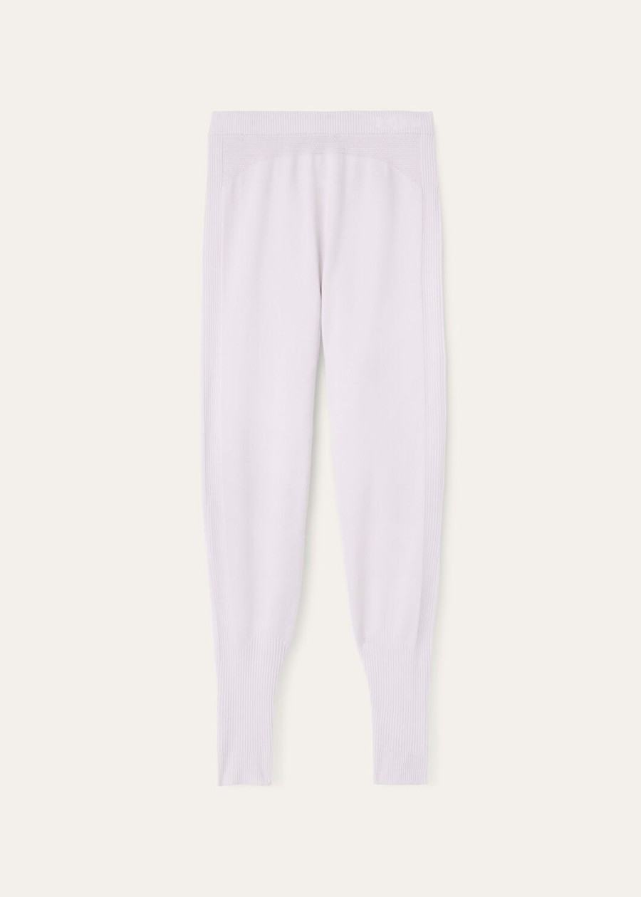 alpe otro scheerwollen broek lila