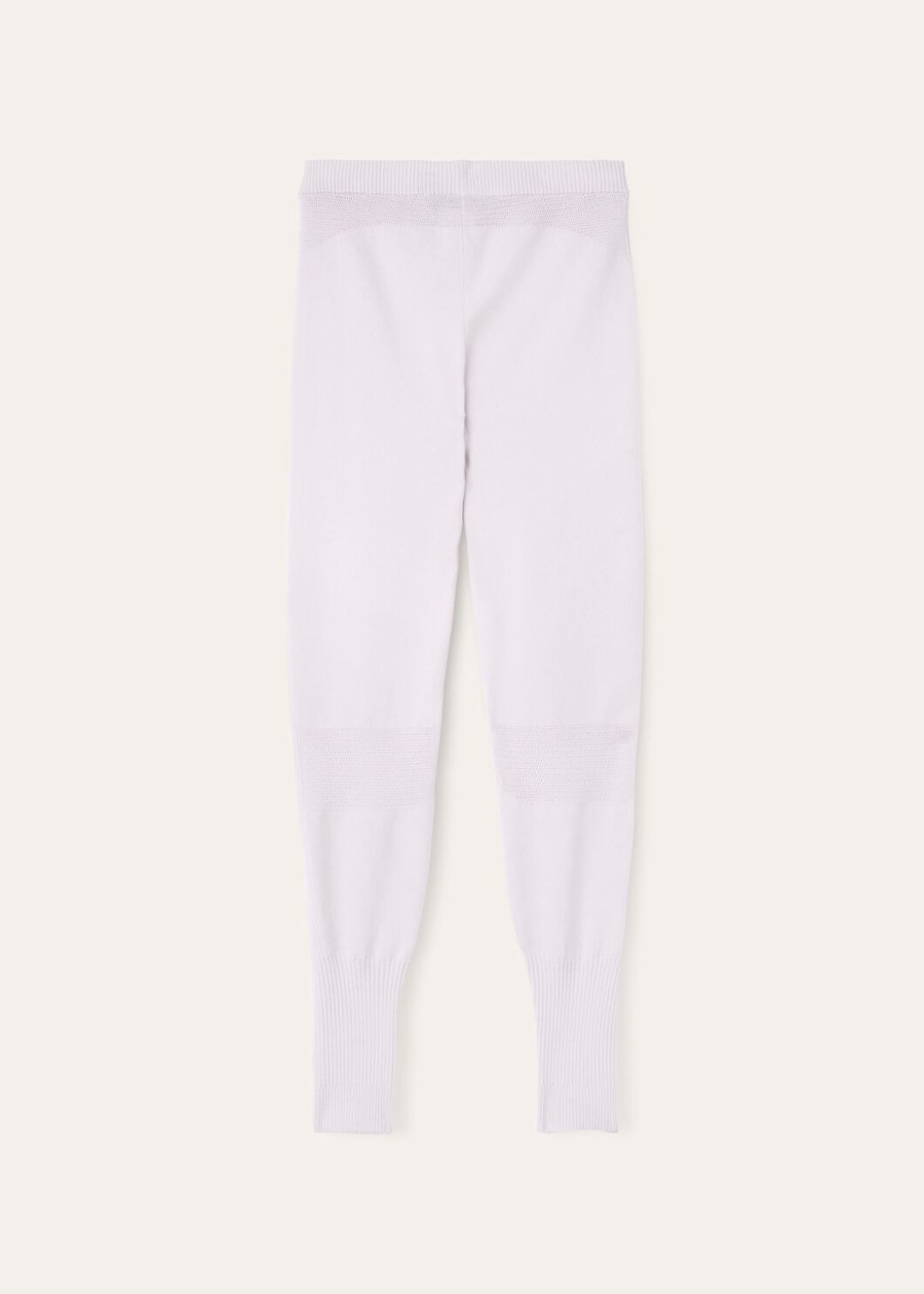 alpe otro scheerwollen broek lila