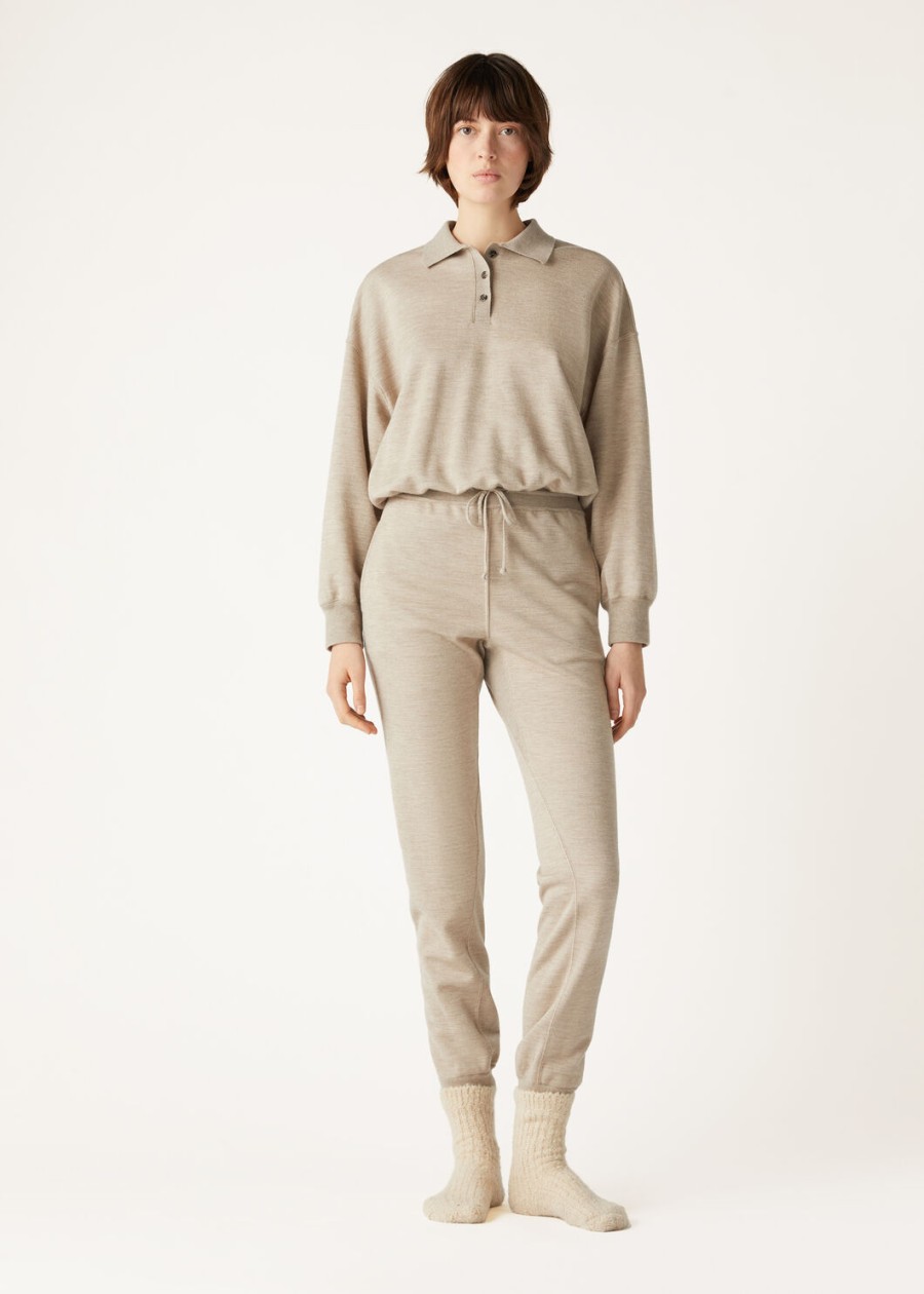 coconing cashmere pants demy brown nat