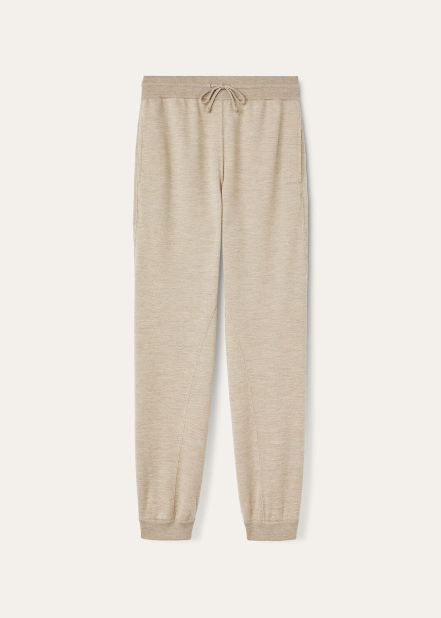 coconing cashmere pants demy brown nat