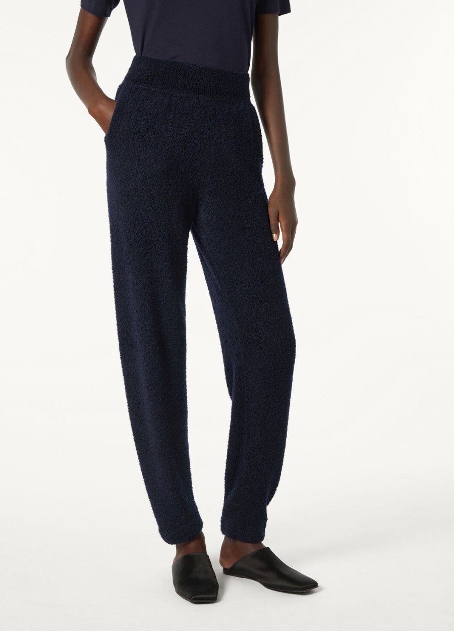 pella zijden kasjmier klassieke blauwe broek