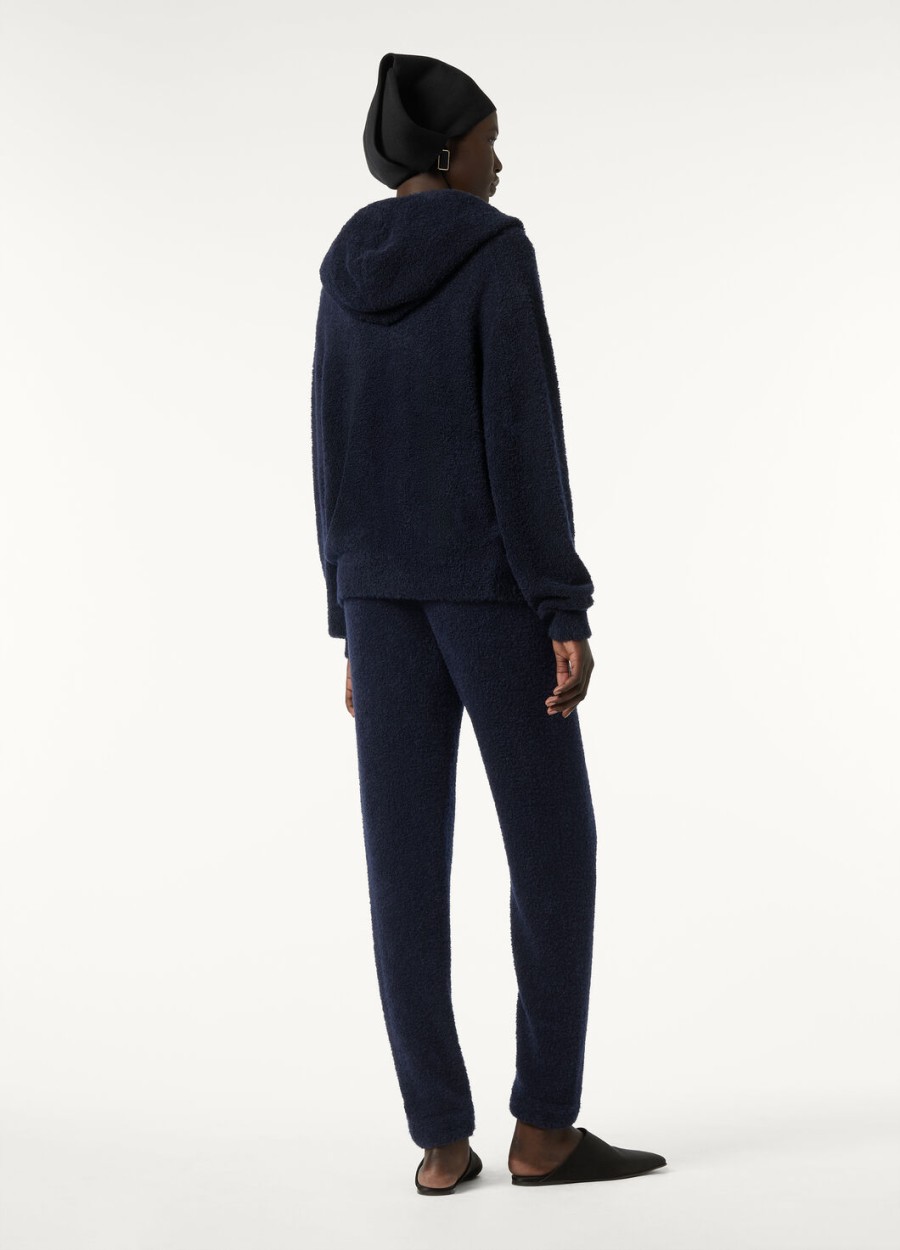 pella zijden kasjmier klassieke blauwe broek