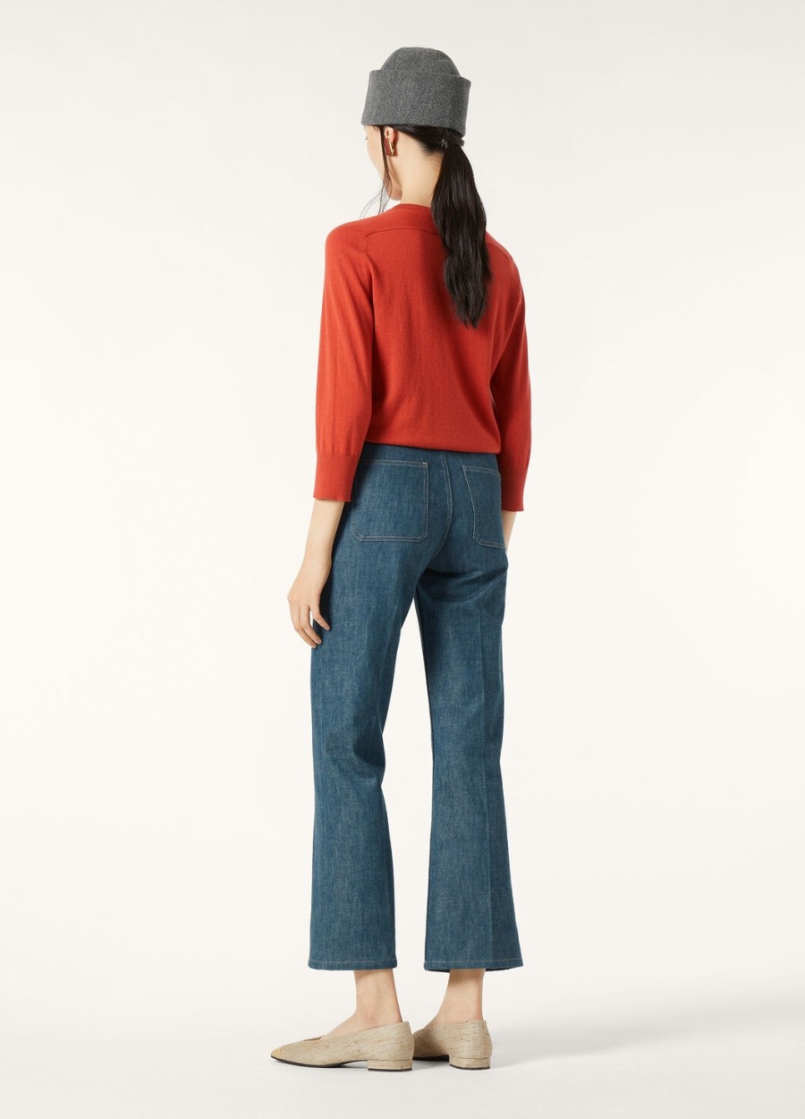 lamark austin denim blauwe spirulina broek
