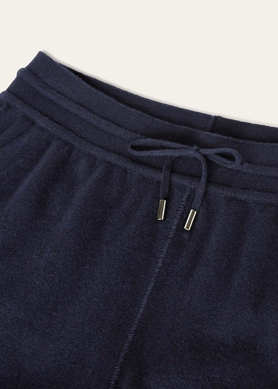Merano baby kasjmier broek marineblauw