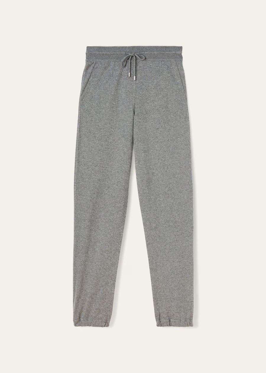 Merano Baby Cashmere flanellen gemêleerde broek