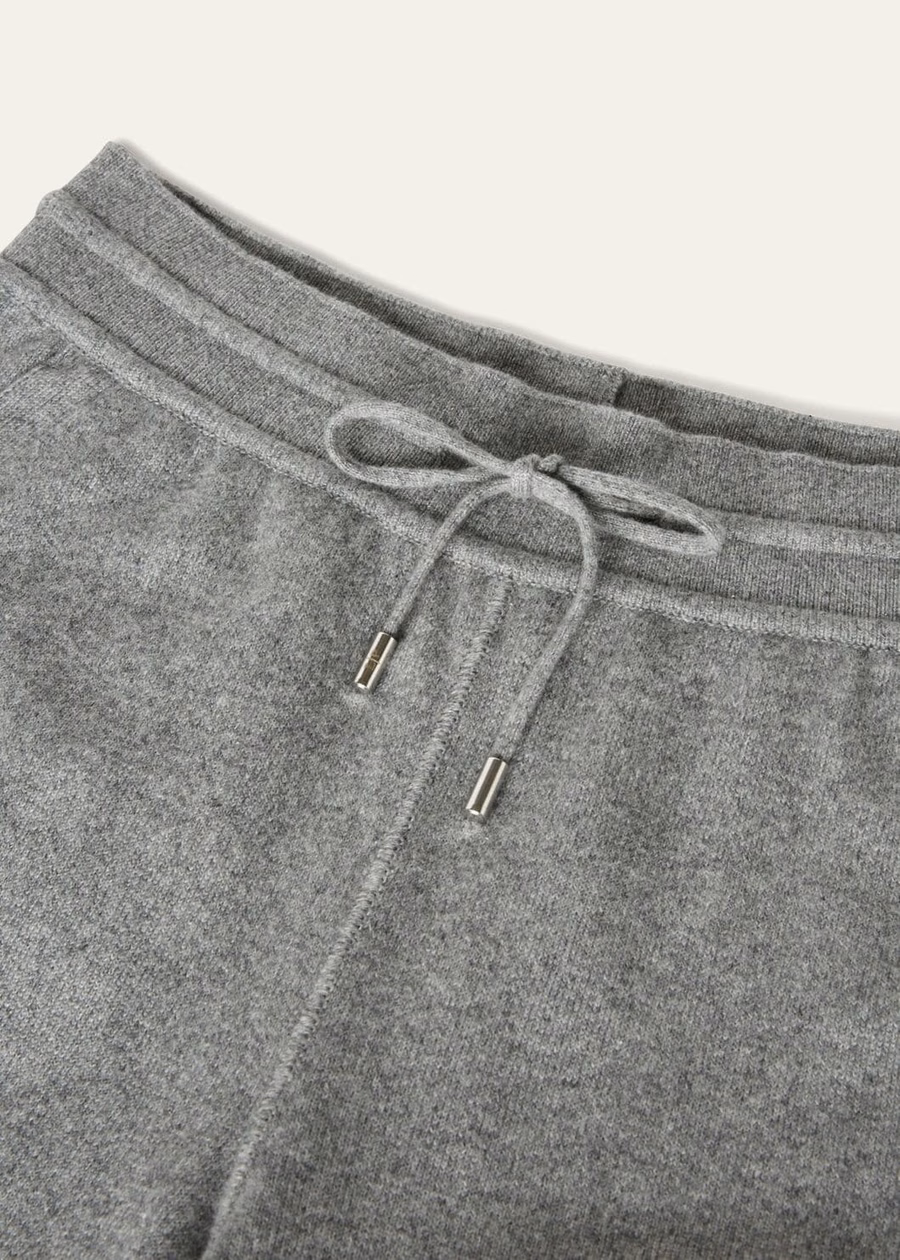 Merano Baby Cashmere flanellen gemêleerde broek