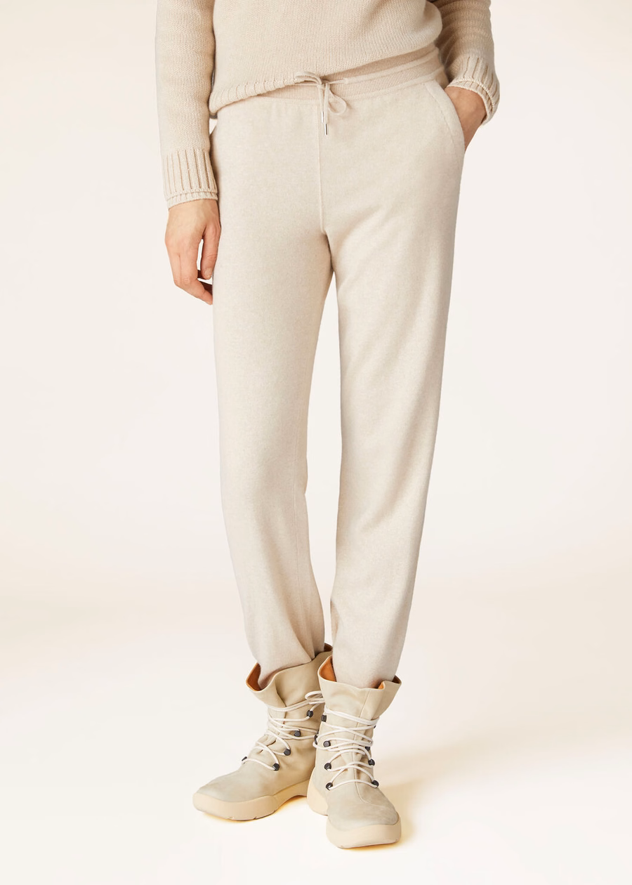 Merano Baby Cashmere Melange natuurlijke broek