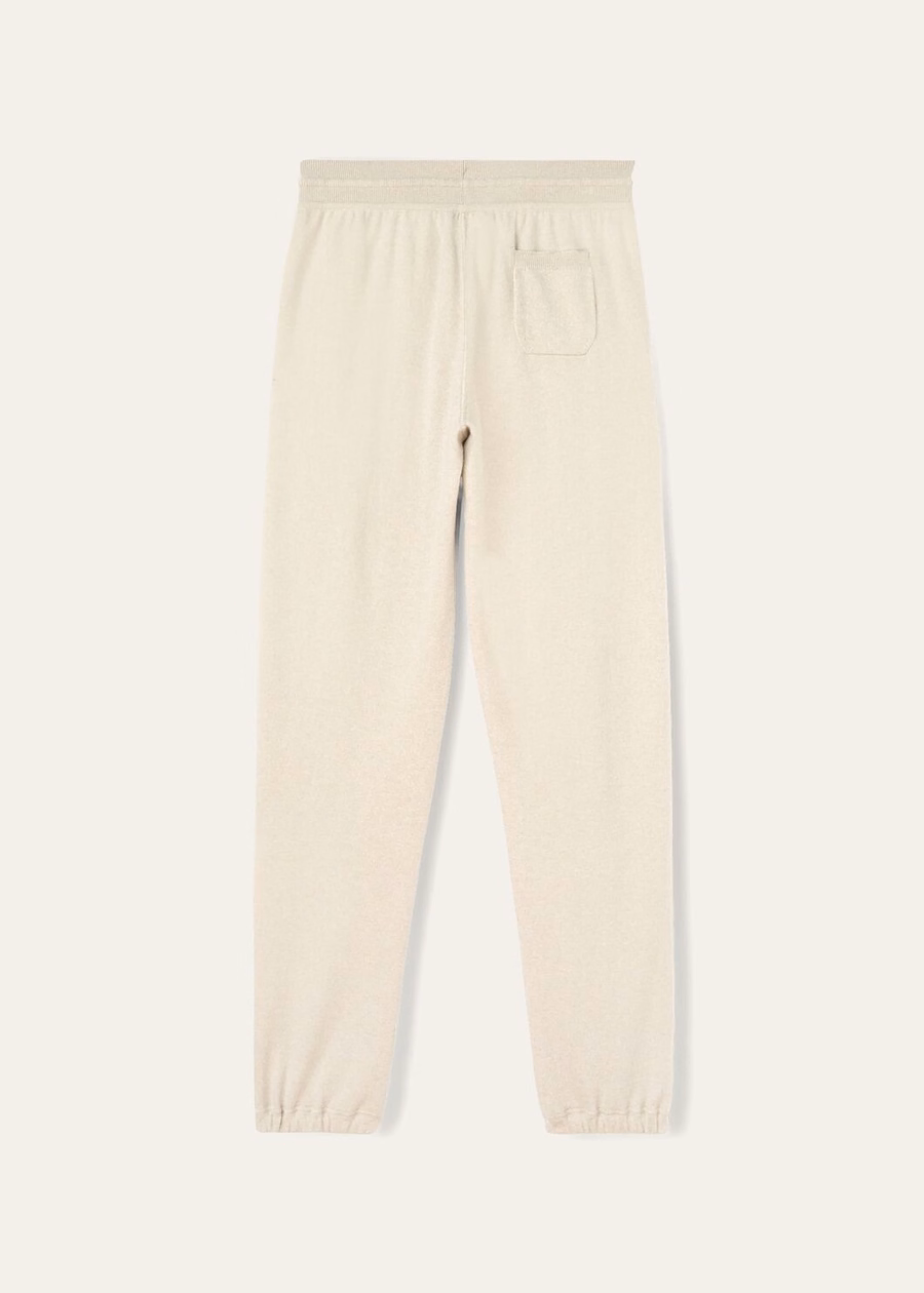 Merano Baby Cashmere Melange natuurlijke broek