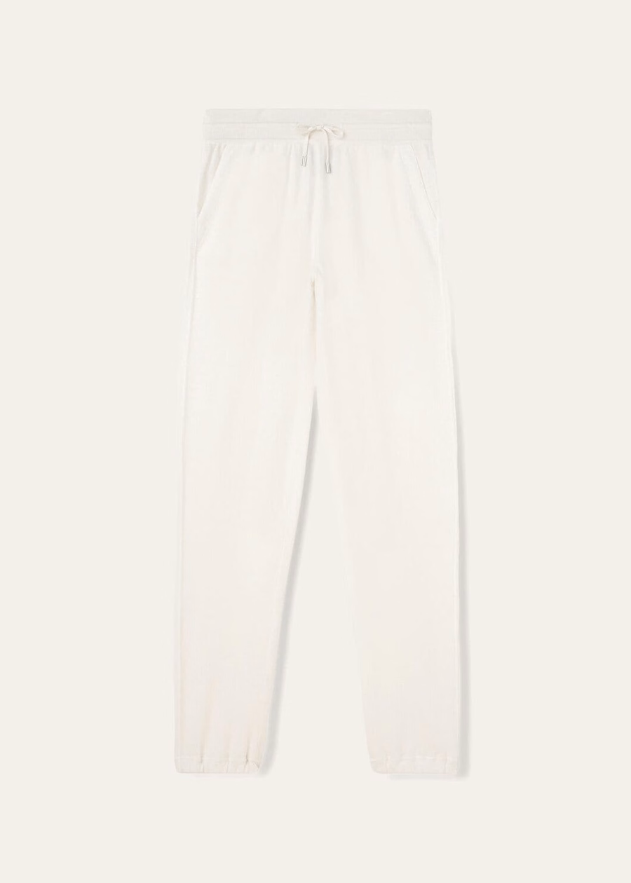 Merano Baby Cashmere Witte Titanium Broek