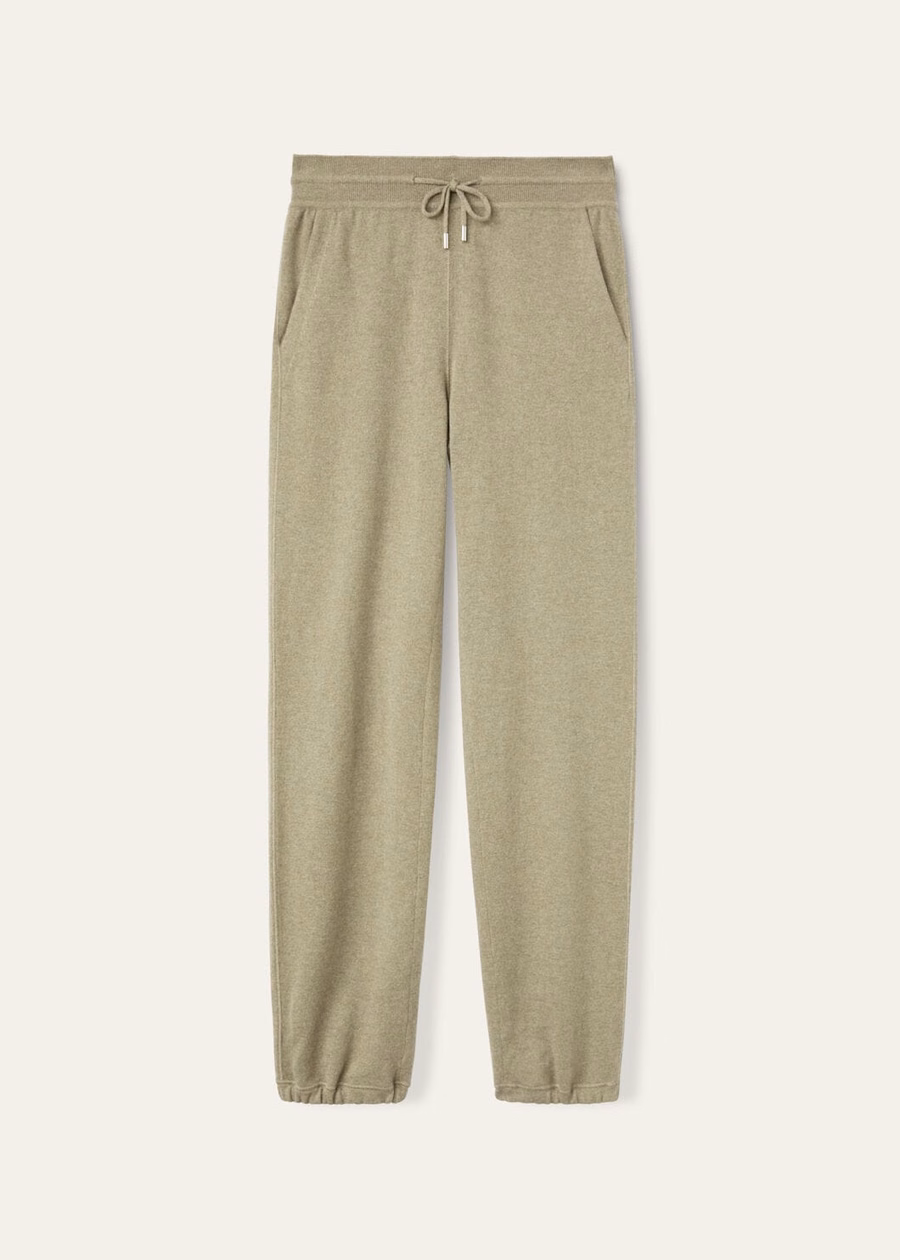 Merano baby kasjmier broek met korianderzaadjes melange