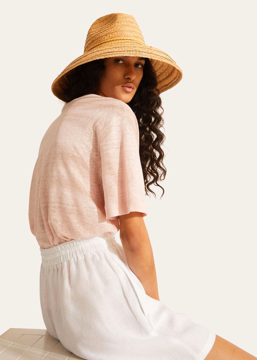 Perth Bermuda Shorts in Optisch Wit