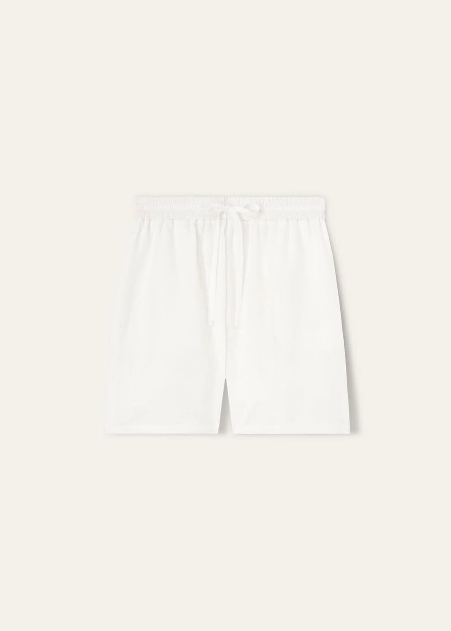 Perth Bermuda Shorts in Optisch Wit