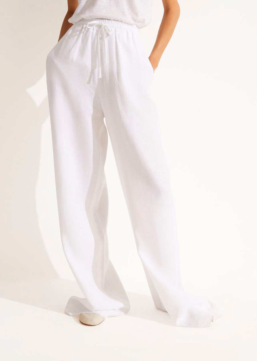 Graysen broek in optisch wit