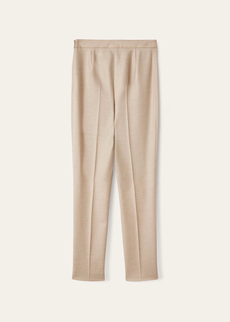 Mick Cashmere Warm Taupe Broek
