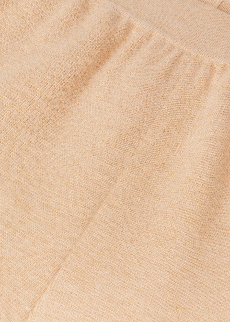 Coconing Silk Cashmere Papaya Whip Pants