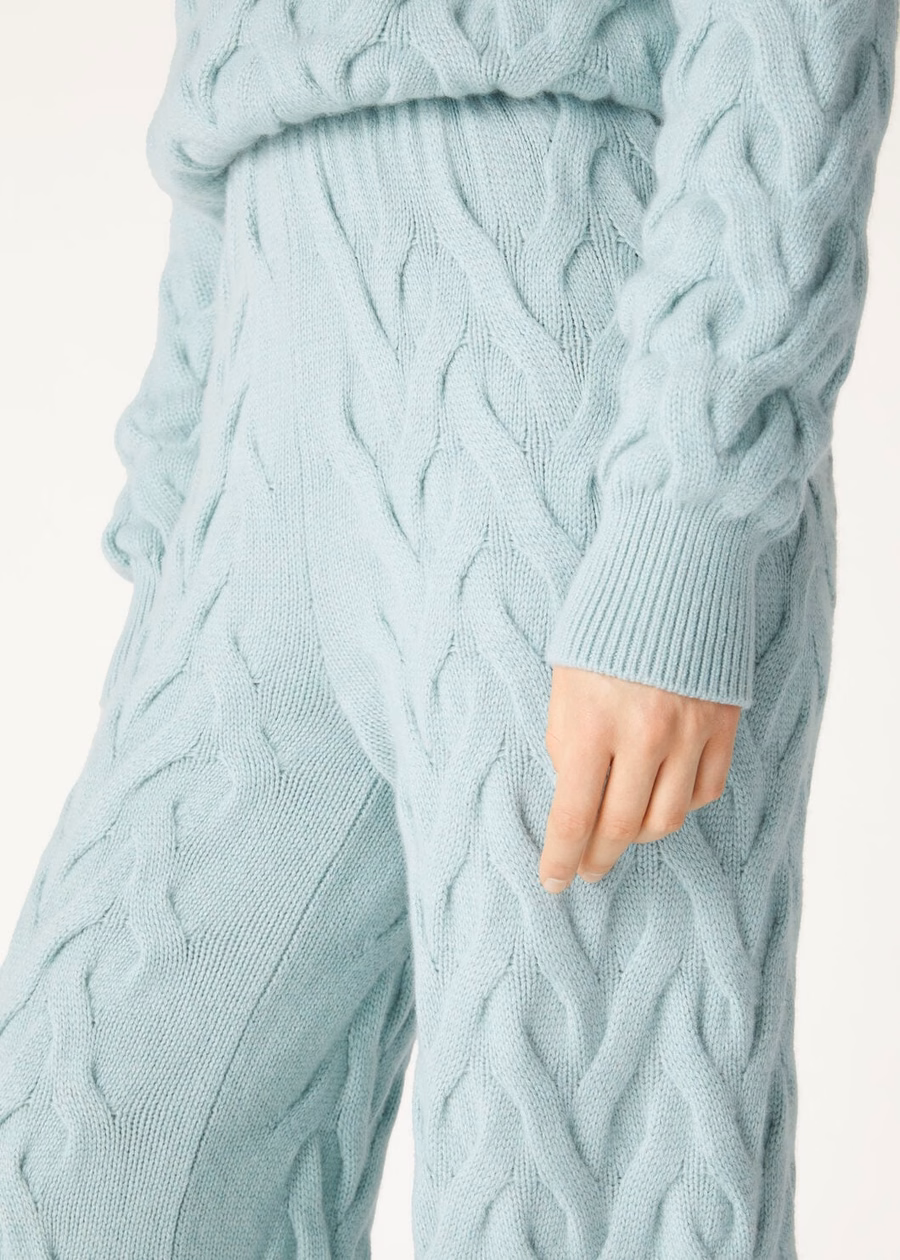 Cocooning Baby Cashmere Langhe Green Melange Pants
