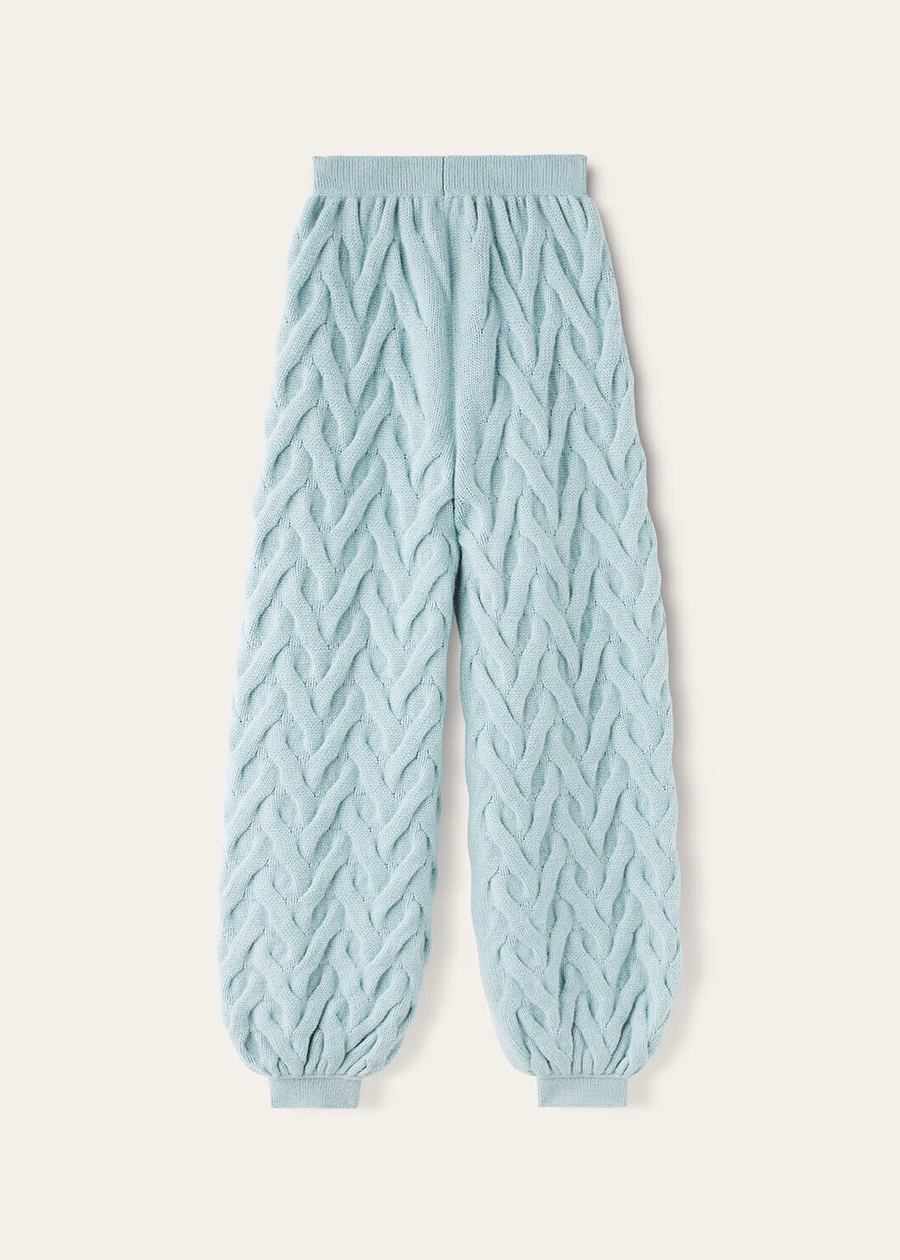 Cocooning Baby Cashmere Langhe Green Melange Pants