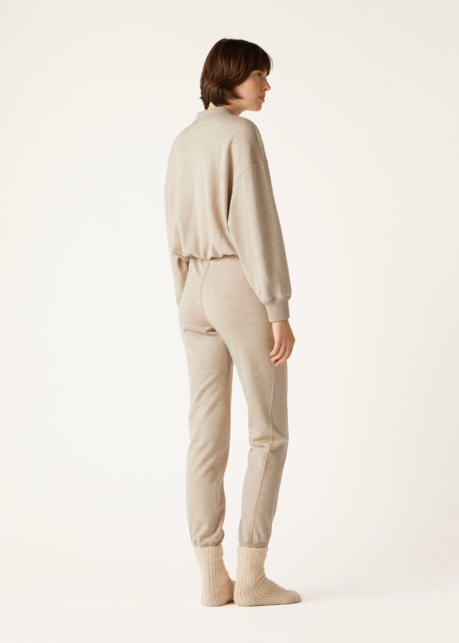 Coconing Cashmere Pants DEMY BROWN NAT