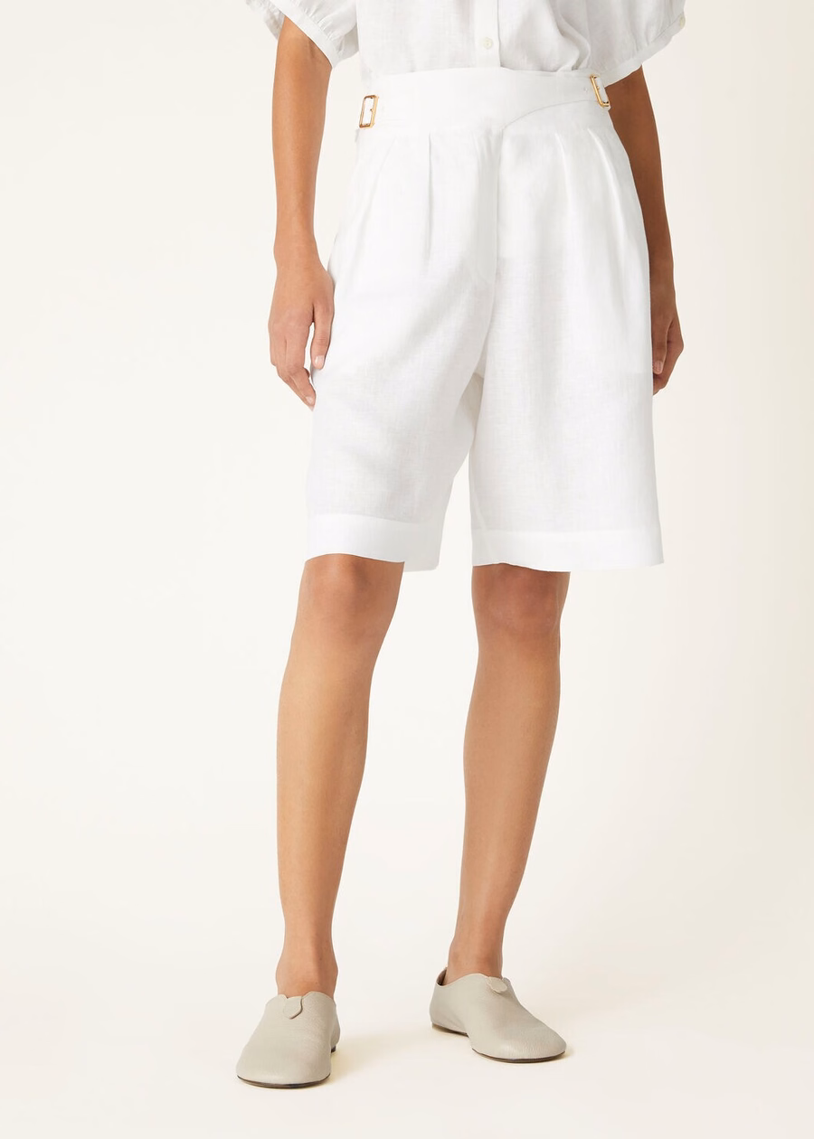 Valmar Bermuda-shorts in optisch wit