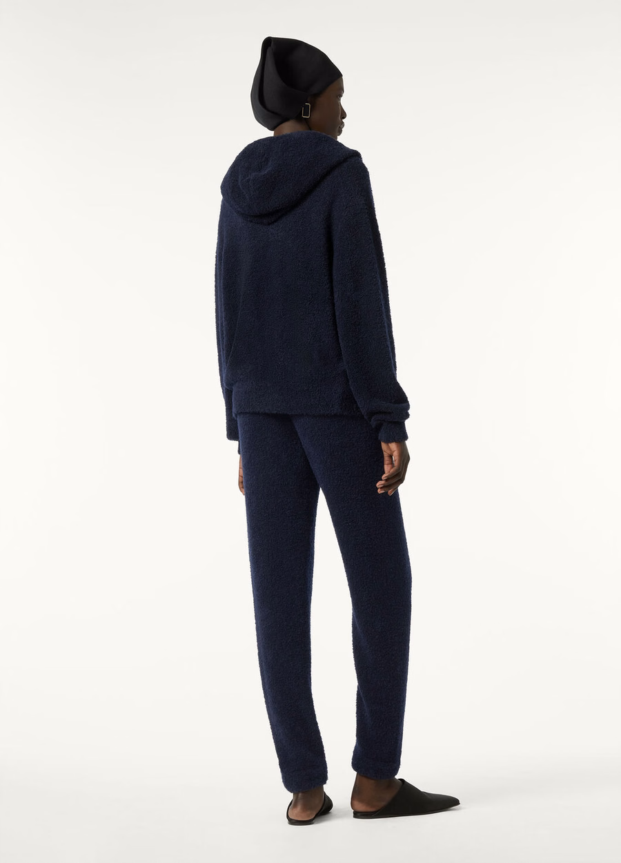 Pella zijden kasjmier klassieke blauwe broek