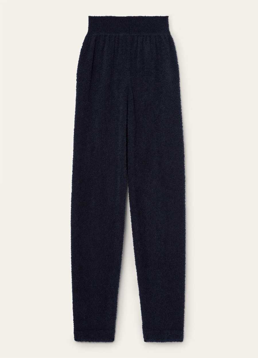 Pella zijden kasjmier klassieke blauwe broek