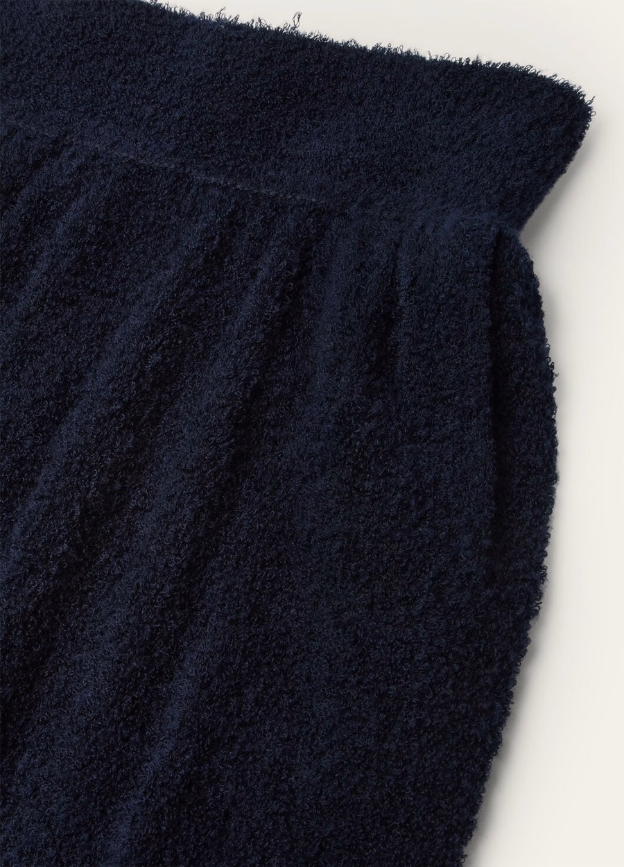 Pella zijden kasjmier klassieke blauwe broek