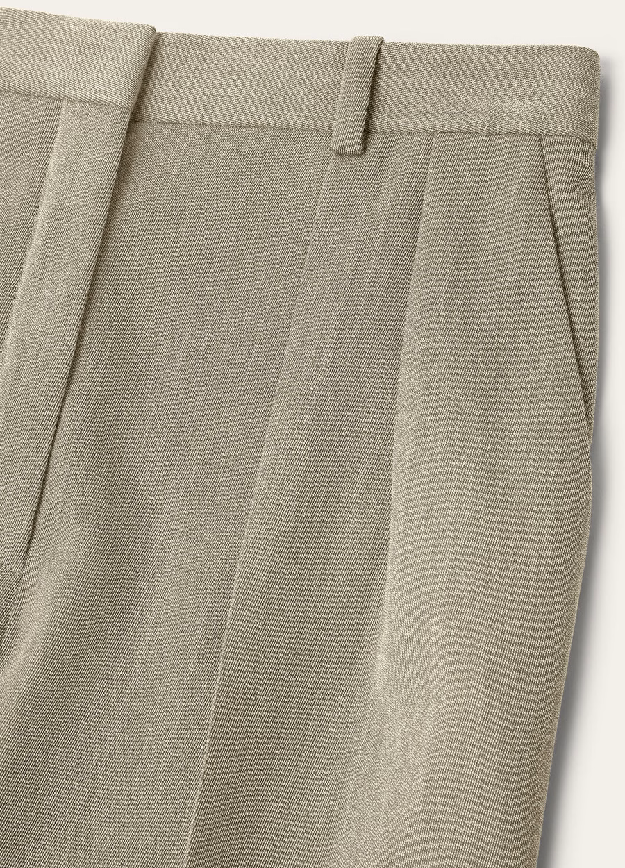 Hudson Pants Virgin Wool Layered Tort Melange