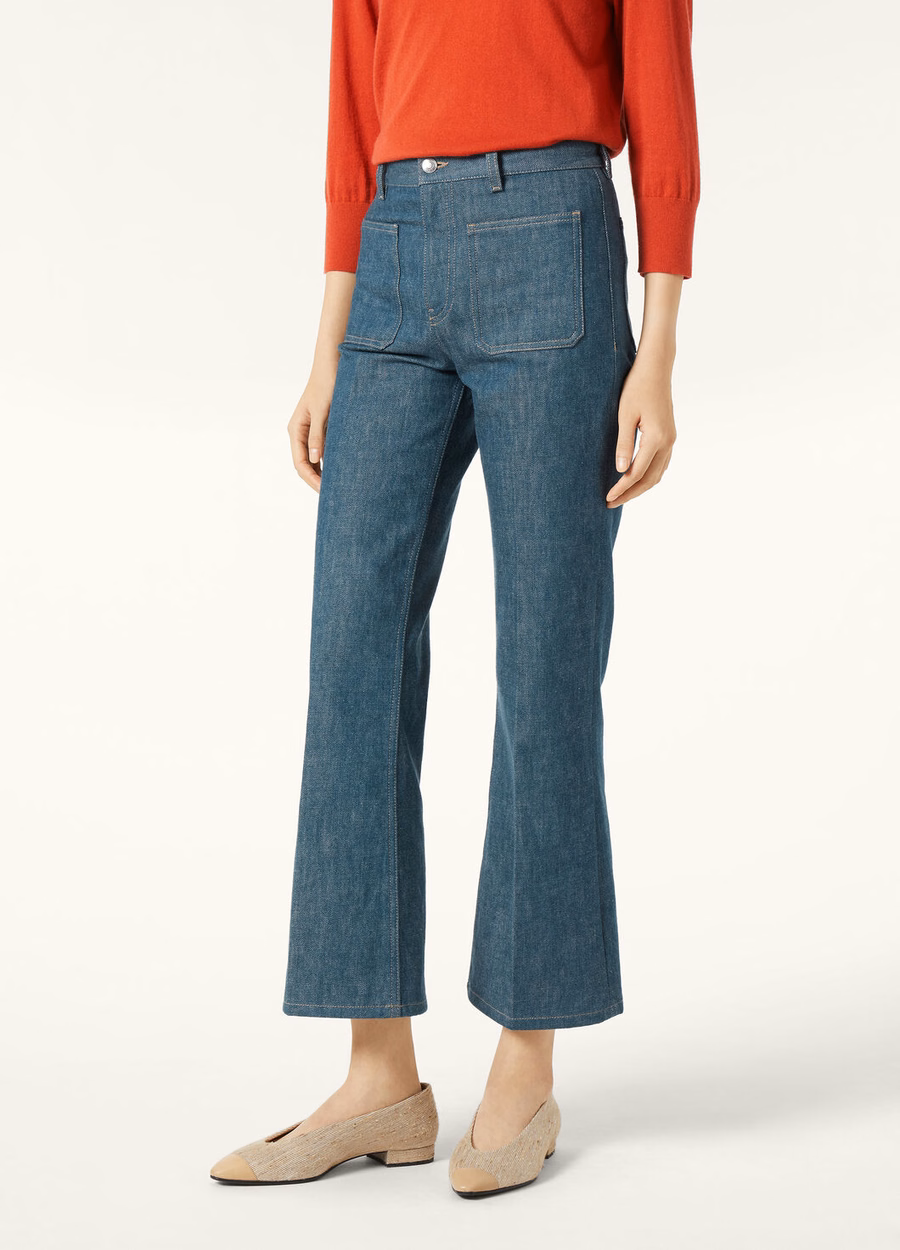 Lamark Austin Denim Blauwe Spirulina broek