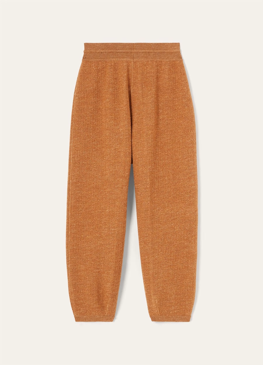Cellina zijden broek, dadelcake van scheerwol