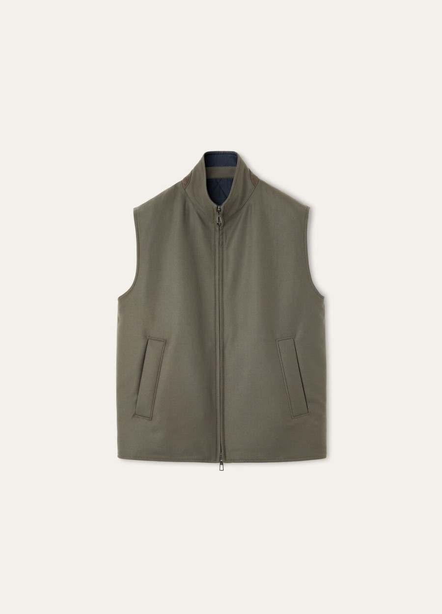 grian the gift of kings vest groen rietmarineblauw