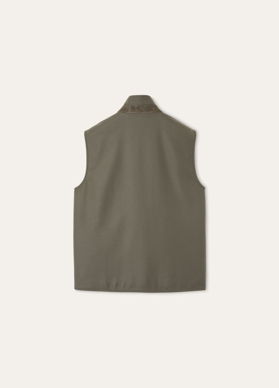 grian the gift of kings vest groen rietmarineblauw