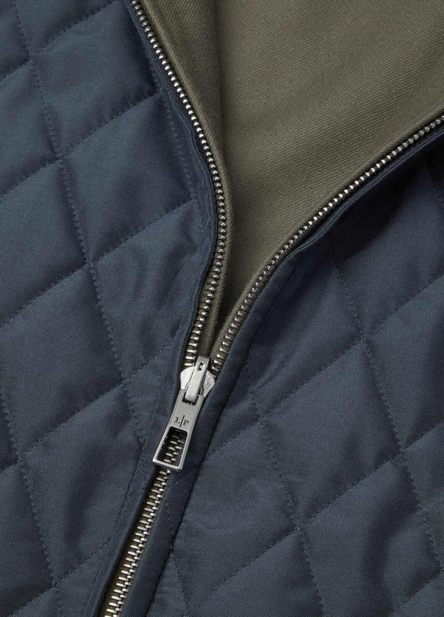 grian the gift of kings vest groen rietmarineblauw